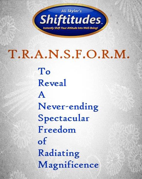 Shiftitude - Transform One word can transform your life